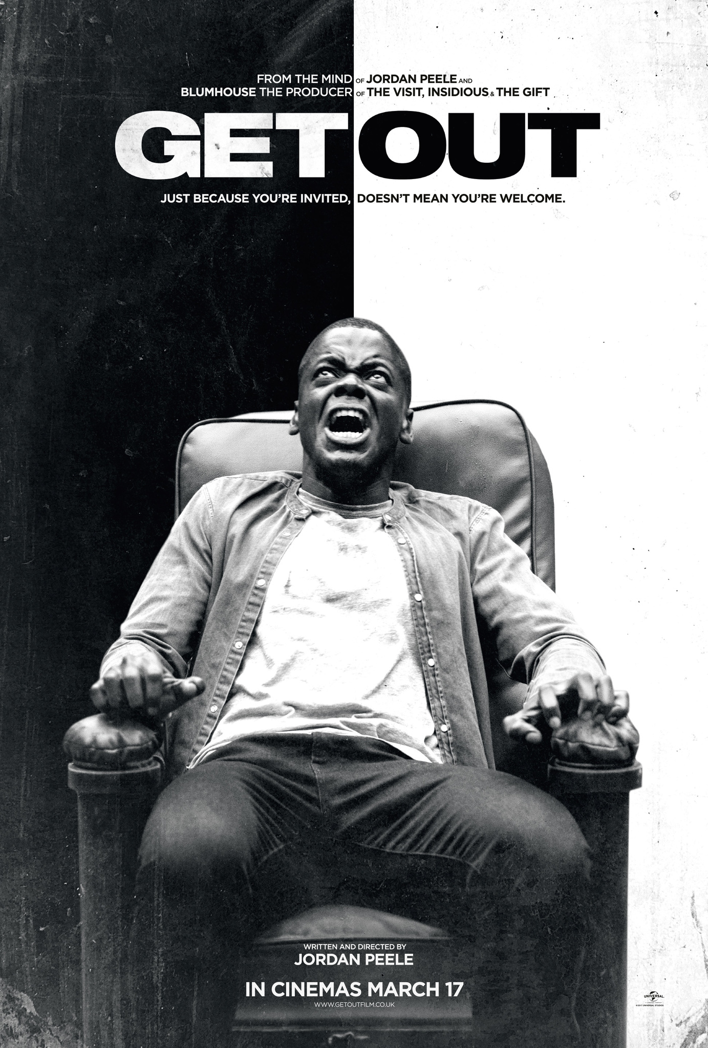 Get Out (2017) poster