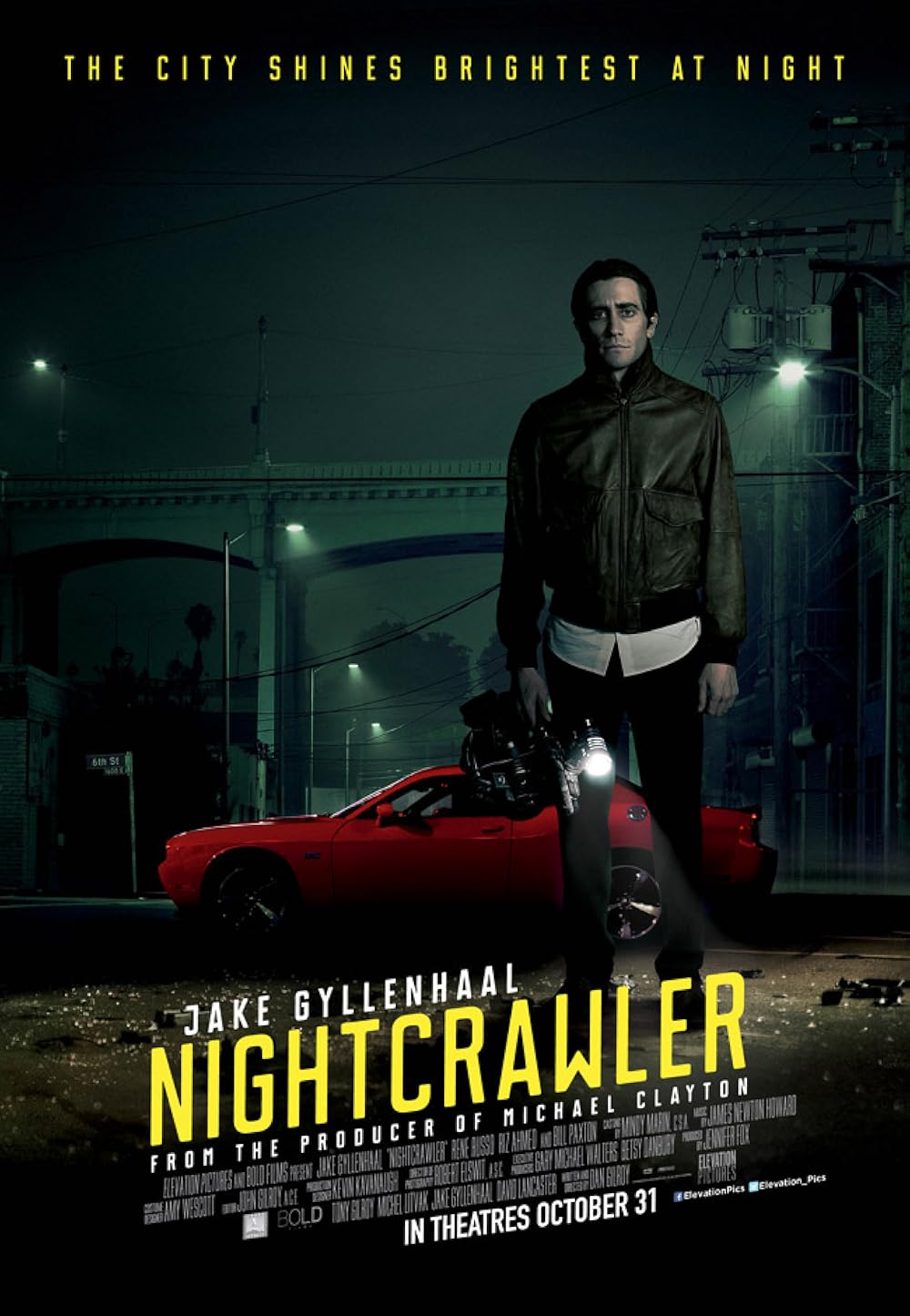 Nightcrawler (2014) poster