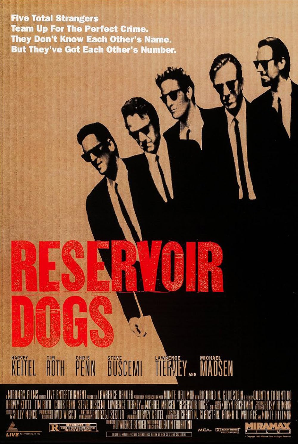 Reservoir Dogs (1992) poster